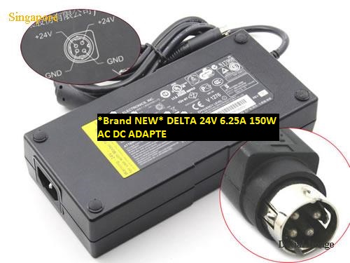 *Brand NEW* DELTA TADP-150AB A TADP-150AB A GM150-2400600 24V 6.25A 150W AC DC ADAPTE POWER SUPPLY